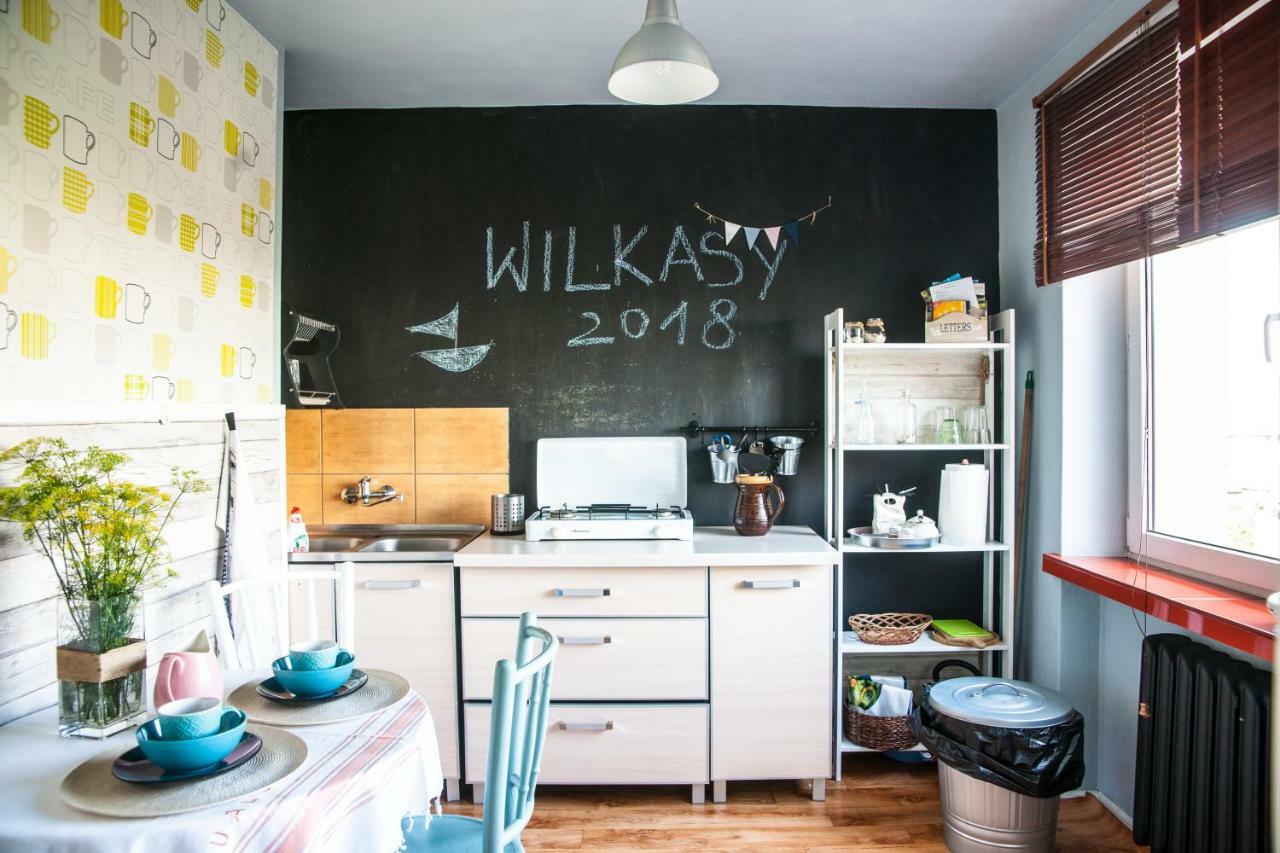 Spokojny Azyl - Wilkasy Apartamento Exterior foto